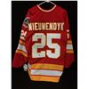 Image 1 : JOE NIEUNWENDYK AUTOGRAPHED FLAMES HOCKEY JERSEY W/ COA