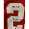 Image 2 : JOE NIEUNWENDYK AUTOGRAPHED FLAMES HOCKEY JERSEY W/ COA