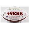 Image 2 : Adrian Colbert Signed 49ers Logo Football (TSE COA)