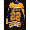 Image 1 : BRIAN LEETCH SIGNED BRUINS JERSEY W/ AJ SPORTSWORLD COA