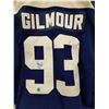 Image 2 : DOUG GILMOUR SIGNED MAPLE LEAFS HOCKEY JERSEY W/ AJ SPORTSWORLD COA