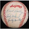 Image 2 : National Old Timers Classic Logo Baseball Signed by (11)