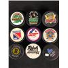 Image 1 : HOCKEY PUCK LOT (ICE GATORS, BATTALION...)