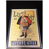 Image 1 : LULU BISCUITS LEFEVRE-UTILE 16" X 24" FRAMED POSTER