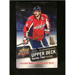 2015-16 UPPER DECK SERIES TWO HOCKEY CARD BOX
