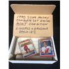 Image 1 : 1990 SCORE HOCKEY COMPLETE SET (440 CARDS) MINT CONDITION **LINDROS & BRODEUR RC**