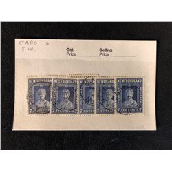 CANADIAN STAMP LOT (NEWFOUNDLAND SEVEN CENTS)