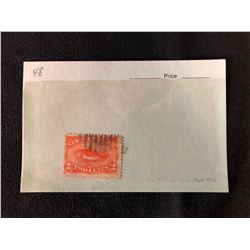 1887 Newfoundland Codfish 2 Cents Postage Stamp #48