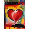Image 1 : Peter Max"Heart"Hand Signed
