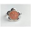 Image 1 : Marvelous Hessonite Diamond ring (cts)