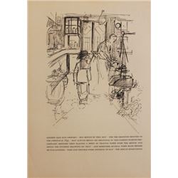 Vintage 1900s Lithograph