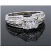 Image 3 : 14KT White Gold 1.00ctw Diamond Ring