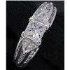Image 4 : 14KT White Gold 1.00ctw Diamond Ring