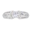 Image 5 : 14KT White Gold 1.00ctw Diamond Ring