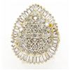 Image 3 : 14KT Yellow Gold 2.50ctw Diamond Ring