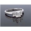 Image 6 : 14K White Gold 0.96ctw Diamond Ring