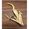 Image 2 : Tiffany and Co 14KT Yellow Gold Crane Bird Brooch