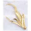 Image 5 : Tiffany and Co 14KT Yellow Gold Crane Bird Brooch