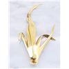 Image 6 : Tiffany and Co 14KT Yellow Gold Crane Bird Brooch