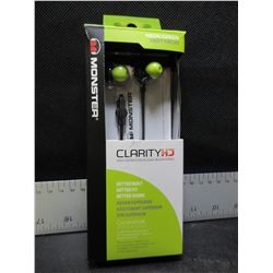 New Monster Clarity HD Headphones