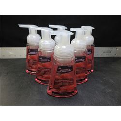 New lot of 6 Antibacterial Foaming Pump hand Soap / 7.5floz each / Pear