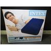 Image 1 : New Intex Twin Classic Downy Air Mattress / makes a great floatie for the