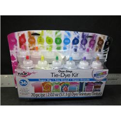 New 70 piece Tie-Dye Kit / Makes up to 36 projects