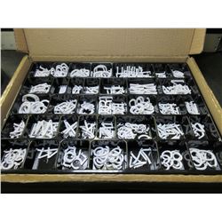 1 inch Letters and Numbers for felt leter boards