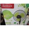 Image 1 : SunBeam 16 inch stand Fan with 3 speeds / tilt and wide angle oscillation