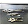 Image 1 : Set of 3 New Vise Grips / 1 10 inch and 2 minis