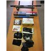 Image 1 : Large Fitness / Exercise Bundle / Chin up Bars - Gloves / bands etc.