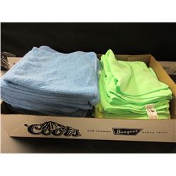 Flat full of 19 New Micro fleece Dish cloths