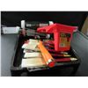 Image 1 : Painting Bundle / 2 trays / 6 brushes / rollers with handle / can holster