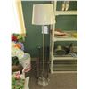 Image 1 : New Brushed Nickle Floor Lamp - 58"