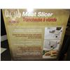 Image 2 : New Meat Slicer / stainless steel and Aluminum body / 150 watt motor