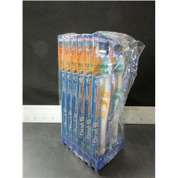 12 New Oral-B Toothbrushes factory sealed Classic Soft