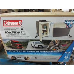 New Coleman Powerchill Thermoelectric Cooler / 12 volt or 110