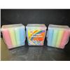 Image 1 : Lot of 3 Packs New Jumbo Sidewalk Chalk 12 pieces per pack