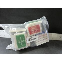 Bag with 16 Craft Ink Pads for Fabric/Wood or Paper