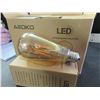 Image 1 : New Case of 6  Antique Edison LED Bulbs / ST64