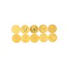 Image 1 : COINS: [10] Canadian Gold Maple Leaf fifty dollar 1 ounce (.999) fine gold coins; [assorted dates]