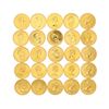 Image 1 : COINS: [25] Canadian Gold Maple Leaf fifty dollar 1 ounce (.999) fine gold coins; [assorted dates]