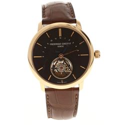 WATCH: [1] Man's Frederique Constant Slimline Limited Edition 19/188 watch, tourbillion movement, S/