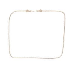 NECKLACE: [1] 18kw tested dragon necklace; 26 inches long, 3.95mm diameter; 75.5 grams.