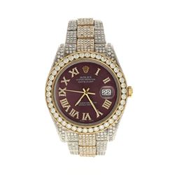 WATCH: [1] Stainless steel and 18 karat yellow gold gents Rolex Oyster Perpetual 41mm Datejust II wa