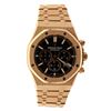 Image 1 : WATCH: 18kr Audemars Piguet Royal Oak Chronograph, 41mm case, black dial with 3 sub dials, date @ 4:
