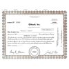 Image 1 : COLLECTIBLE CERTIFICATE: 1 share of Oiltech Inc stock registered owner name Bernard L Madoff CUSIP 6