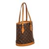 Image 3 : Louis Vuitton Monogram Canvas Leather Petit Bucket Bag