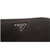 Image 6 : Prada Black Nylon Leather Zipper Wallet
