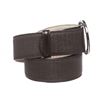 Image 2 : Bvlgari Black Gray Coated Canvas Leather Belt